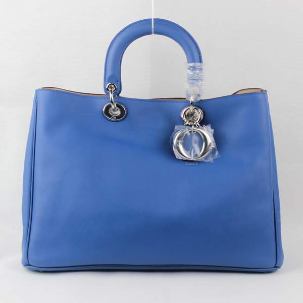 2012 New Arrival Christian Dior Diorissimo Original Leather Bag - 44373 Blue